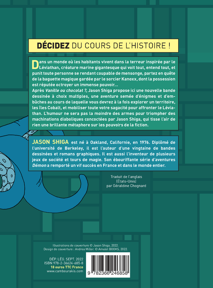 Léviathan - Jason Shiga - CAMBOURAKIS