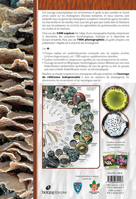 Champignons d'Europe temperee (2 volumes) - Jens-H Petersen - BIOTOPE