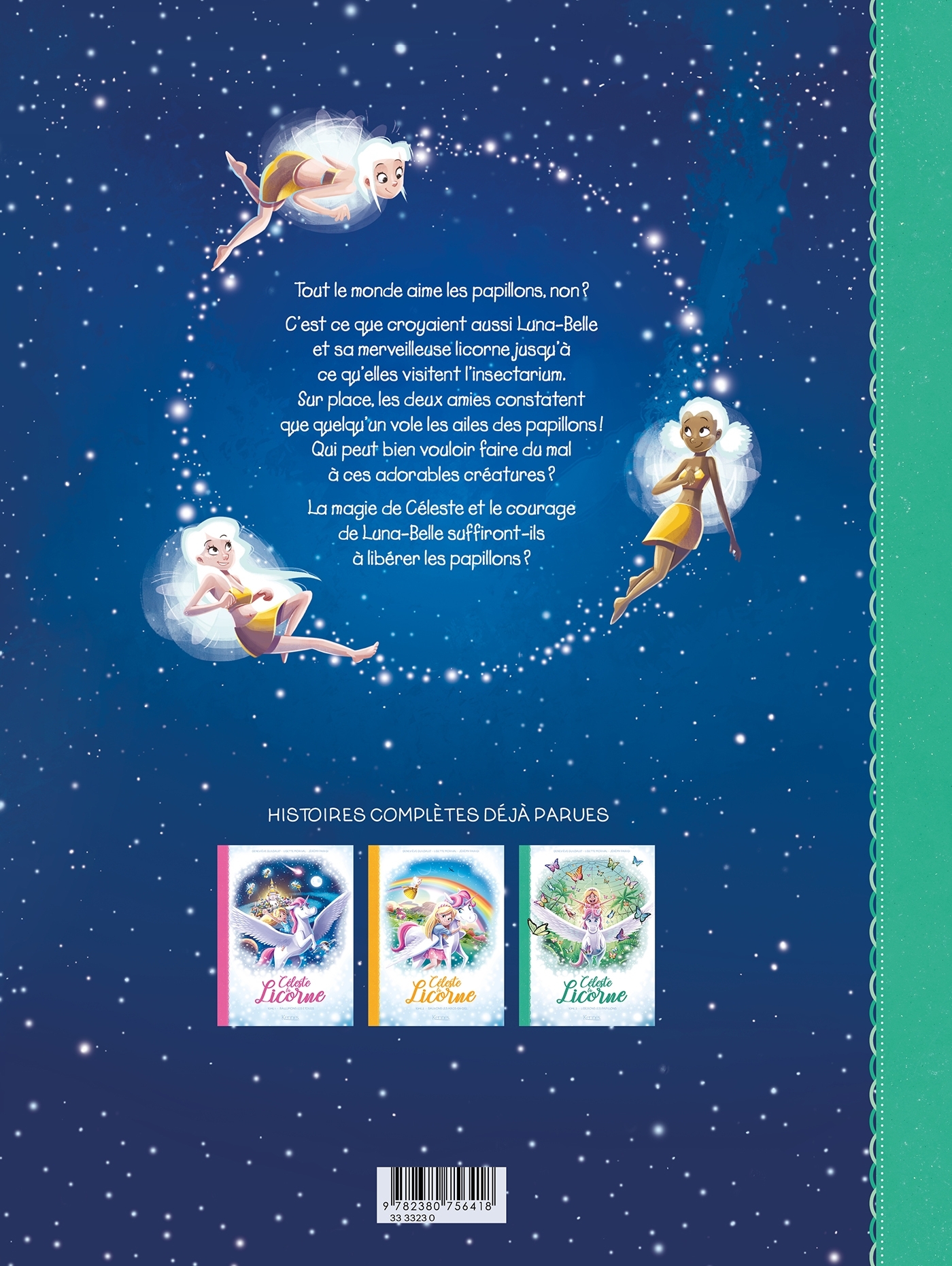 Céleste la licorne T03 BD - Lisette Morival - LES 3 AS
