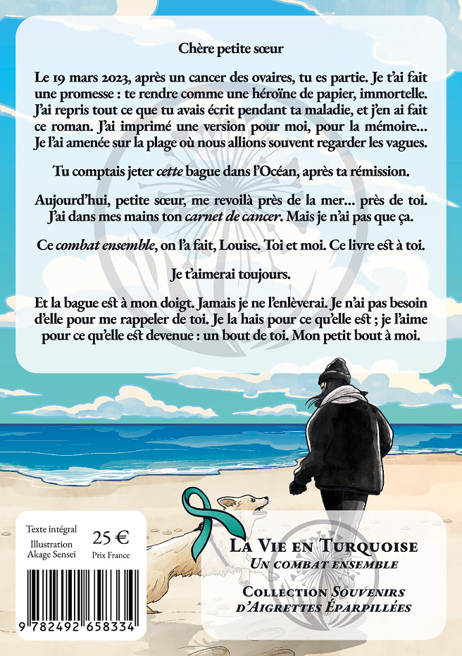 La Vie en Turquoise - Elise Giraudau - LEZARD DES MOTS
