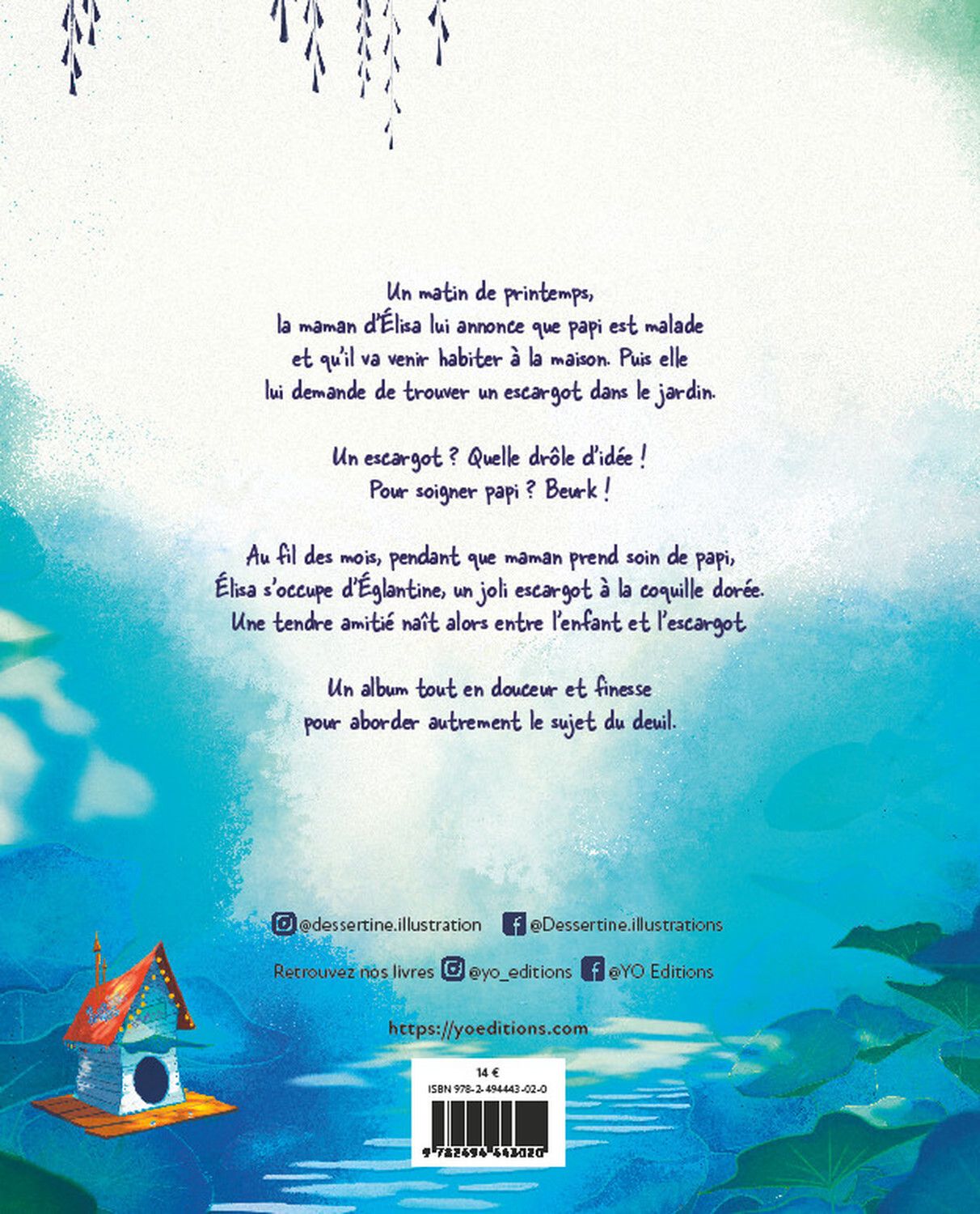 La Coquille d'Eglantine - Maud Coail - YO EDITIONS