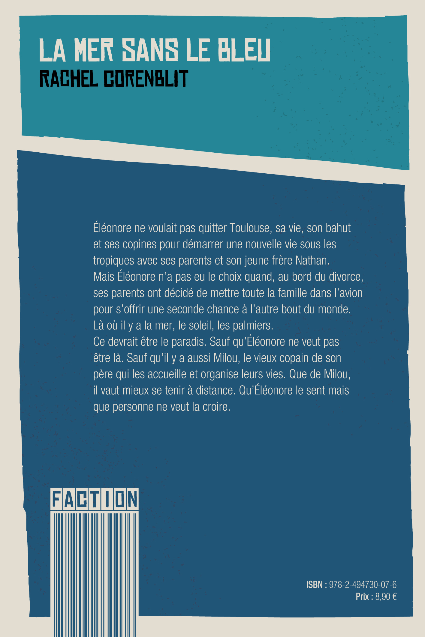 La mer sans le bleu - Rachel Corenblit - FACTION