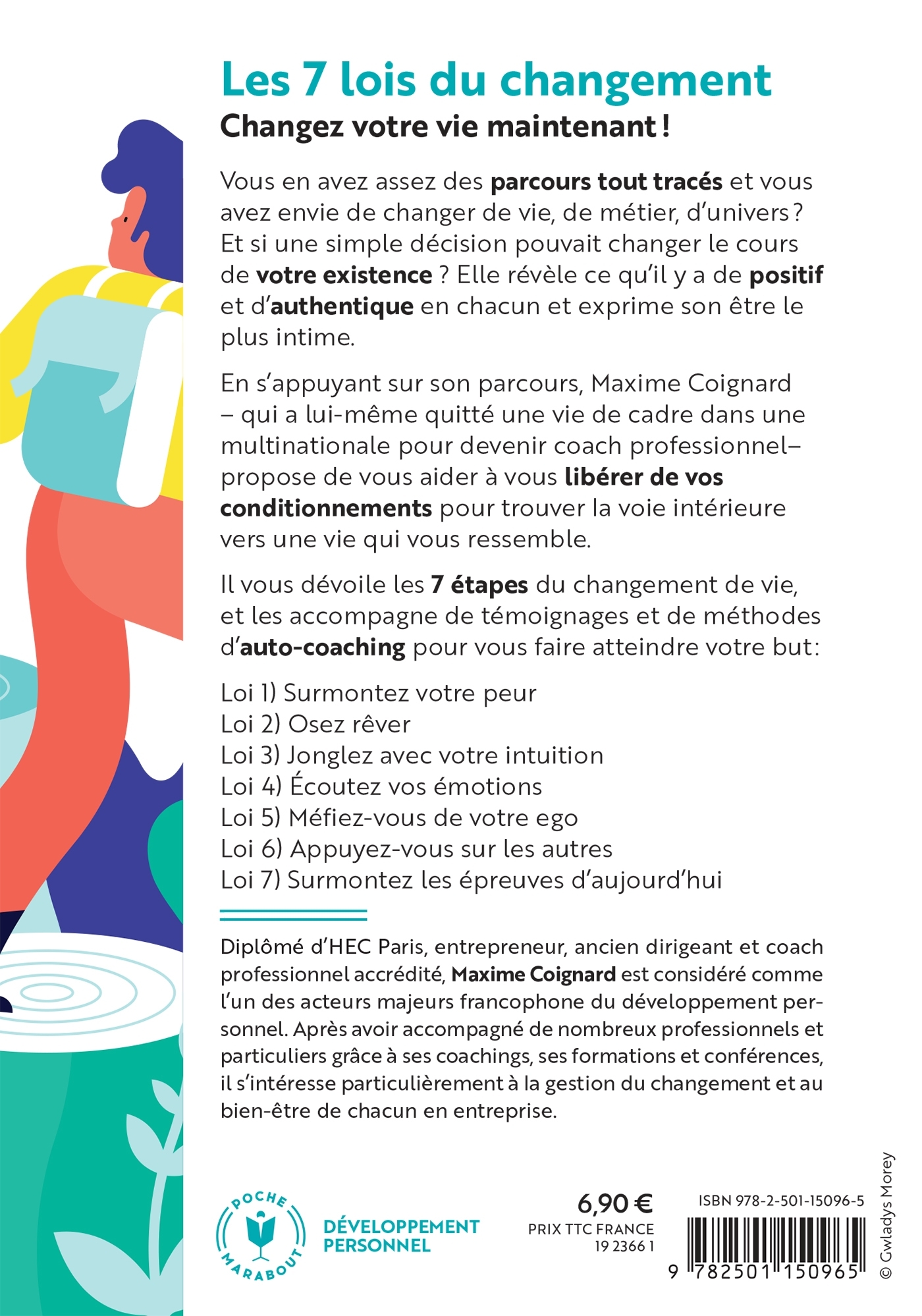 Les 7 lois du changement - Maxime COIGNARD - MARABOUT