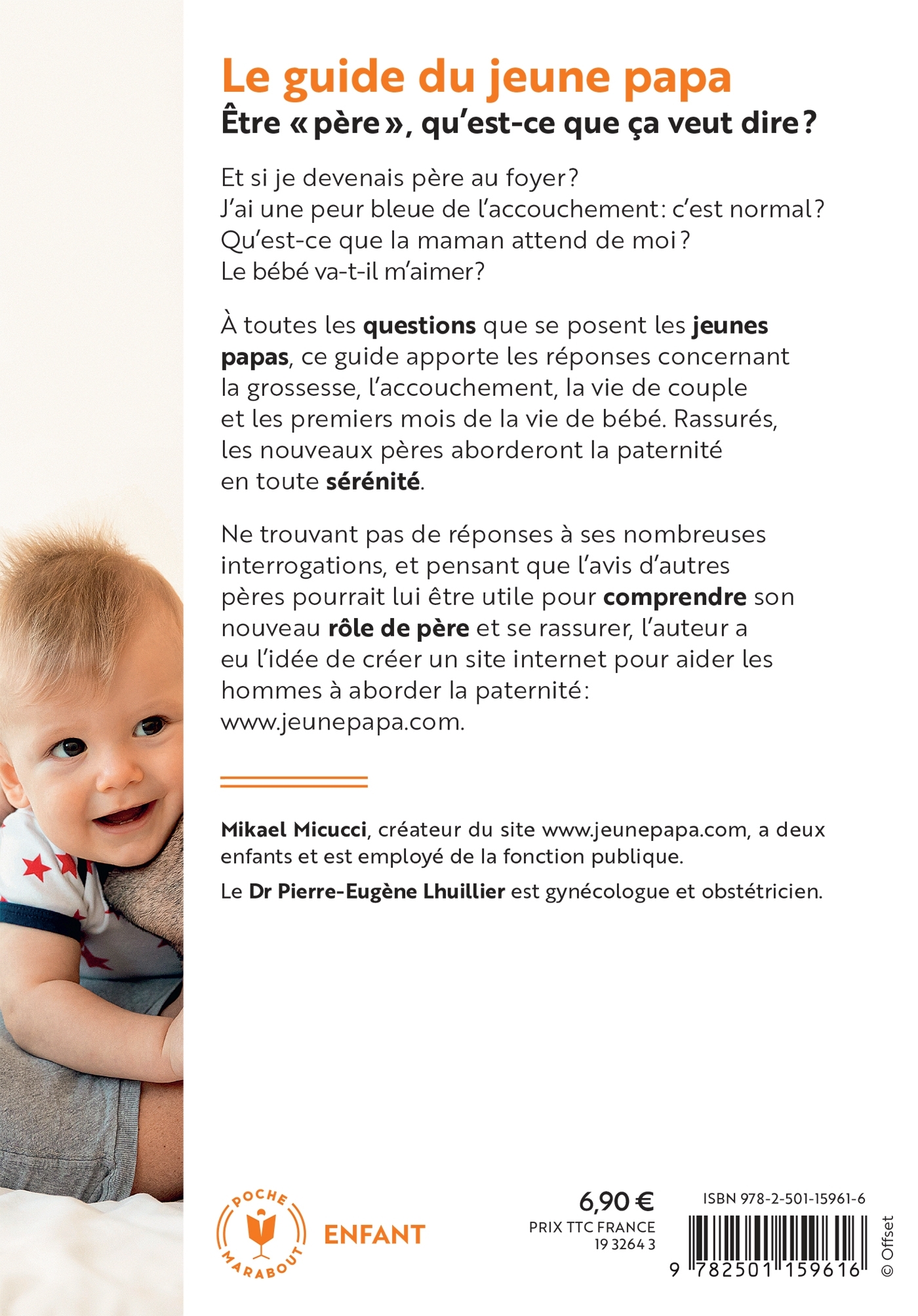 Le guide du jeune papa - Mikaël Micucci - MARABOUT