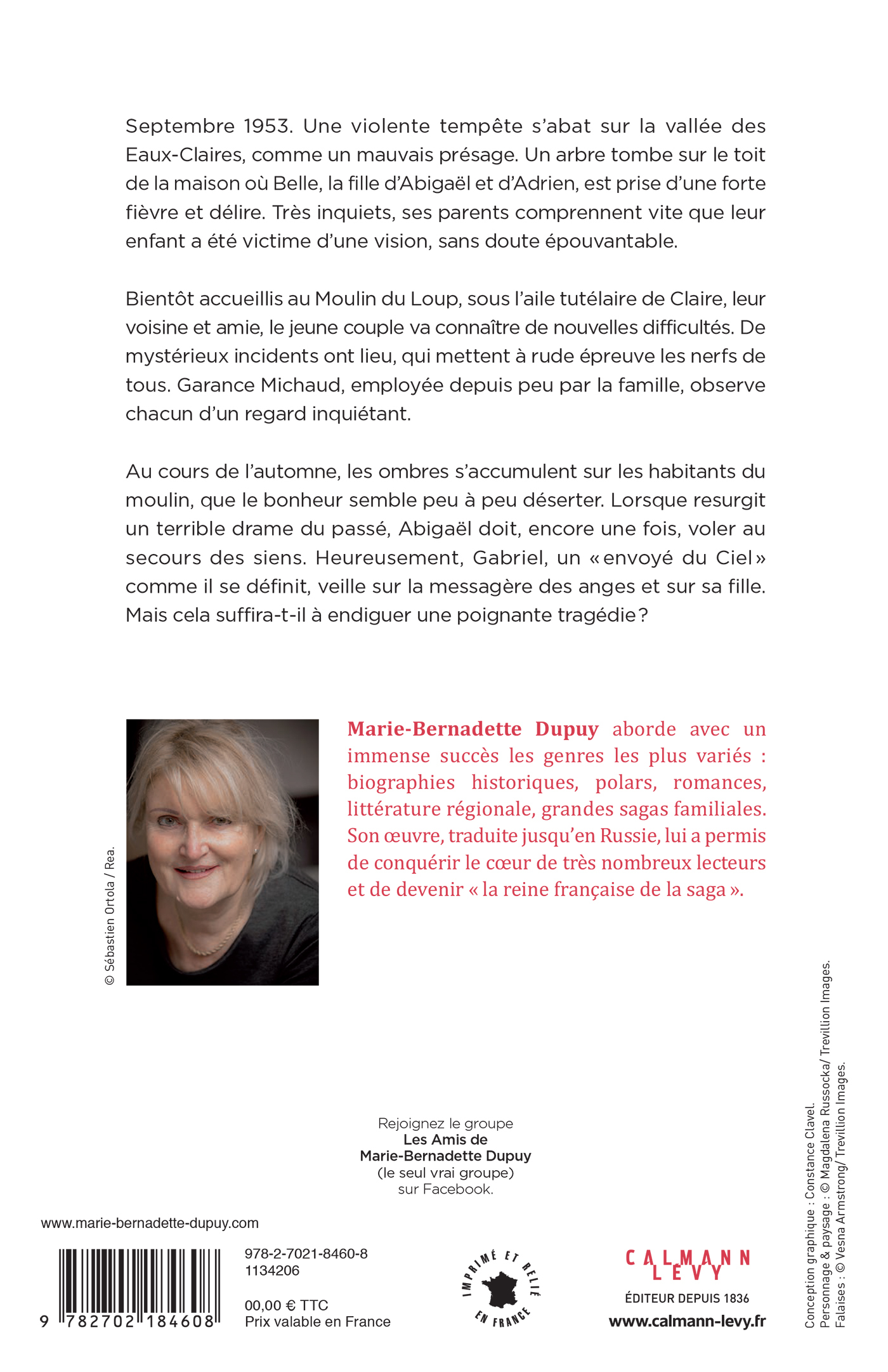 Abigaël ou la force du destin - Tome 2 - Marie-Bernadette Dupuy - CALMANN-LEVY