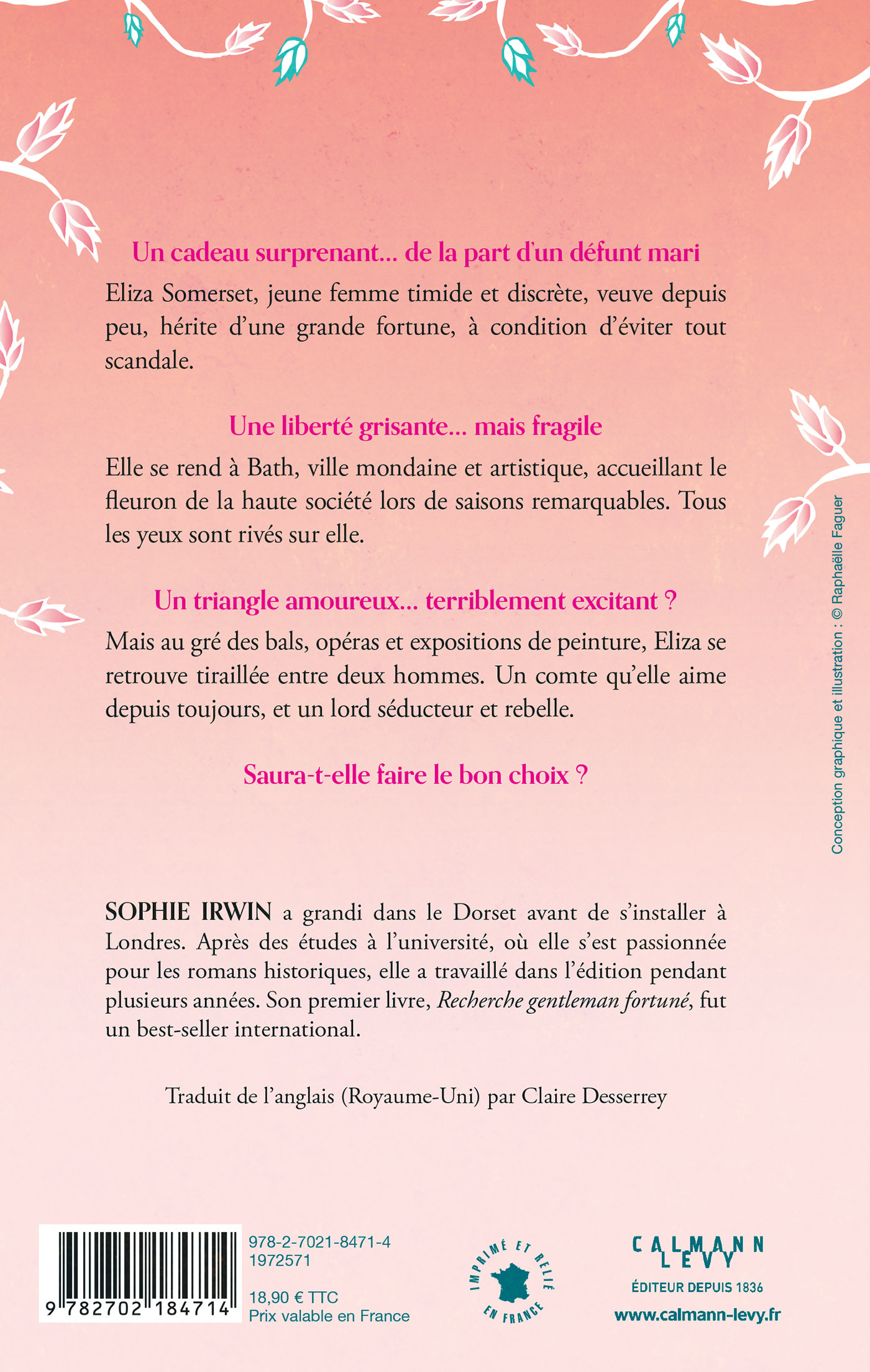 Scandale à Bath - Sophie Irwin - CALMANN-LEVY