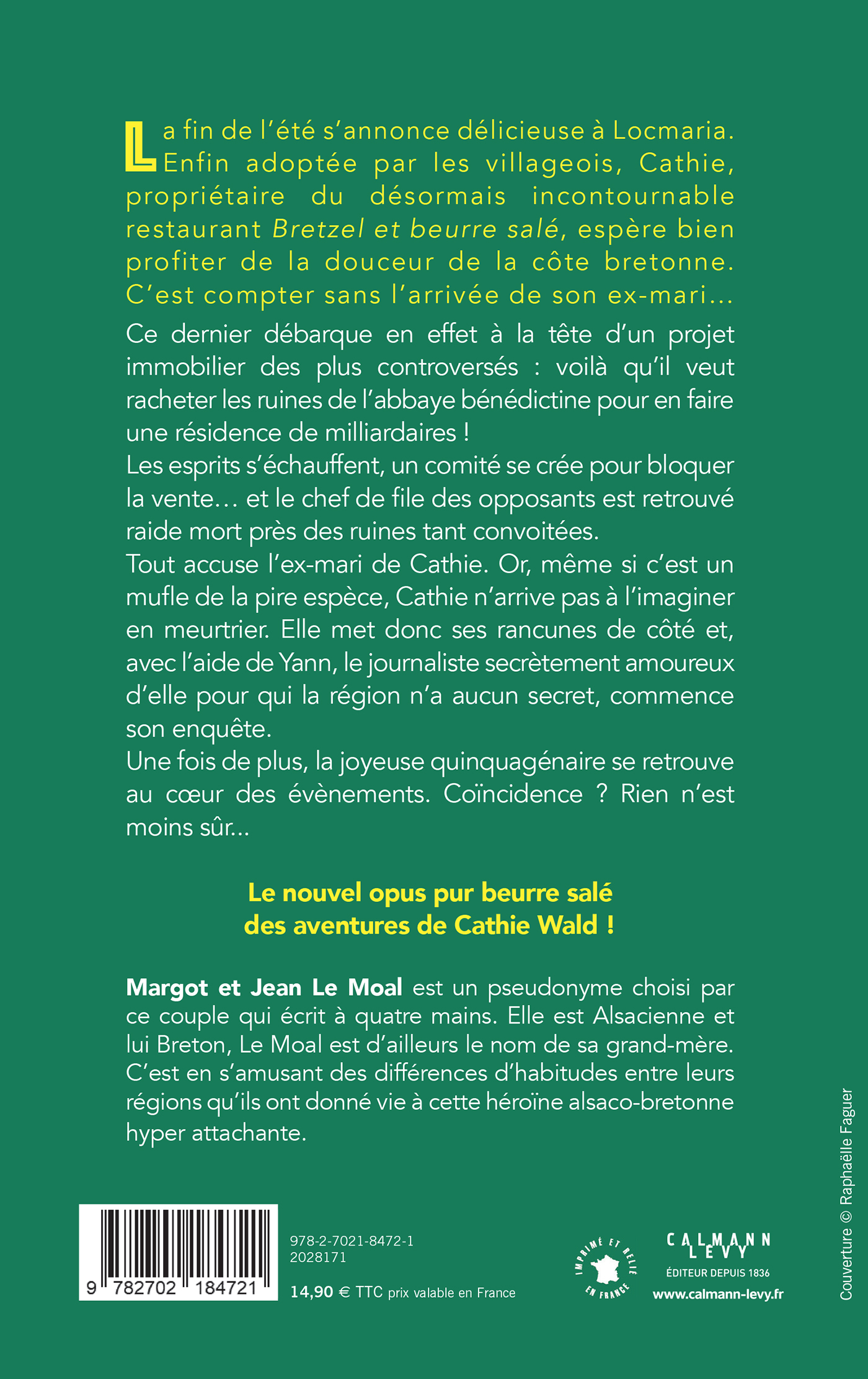 Bretzel & beurre salé enquête 3 - L'Habit ne fait pas le moine - Margot Le Moal - CALMANN-LEVY