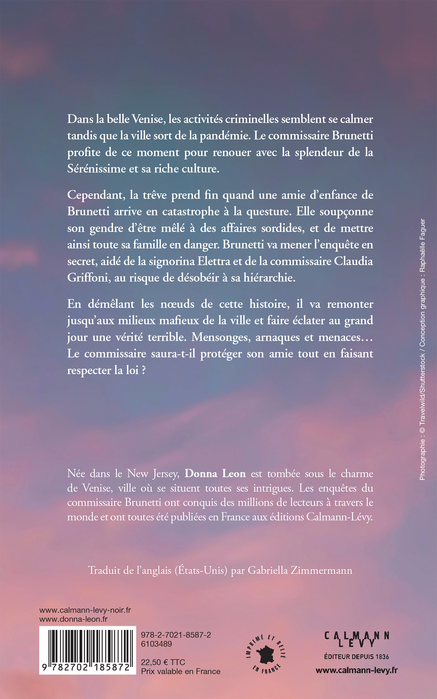 Le Don du mensonge - Donna Leon - CALMANN-LEVY