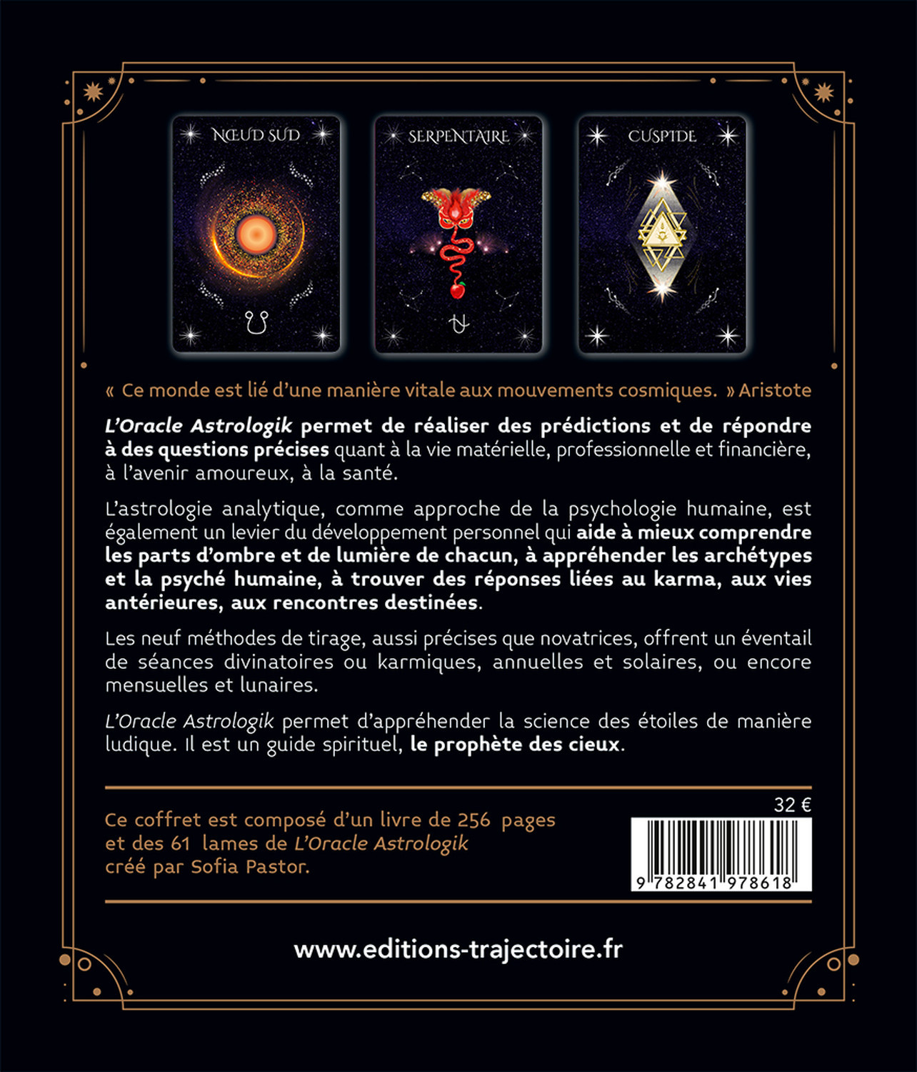 L'Oracle Astrologik - Coffret - Sofia Pastor - TRAJECTOIRE