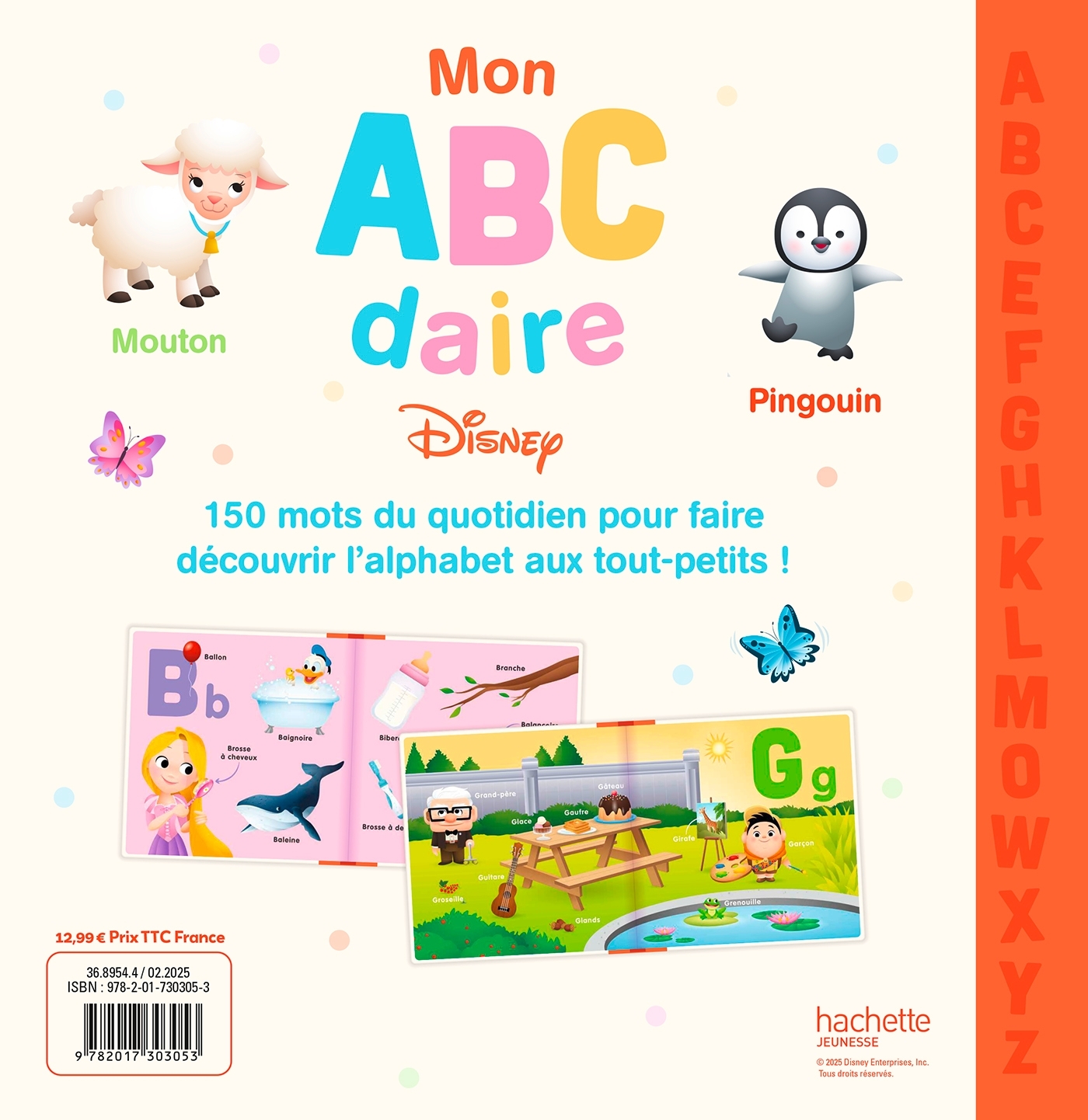 DISNEY BABY - Mon Abécédaire -  - DISNEY HACHETTE