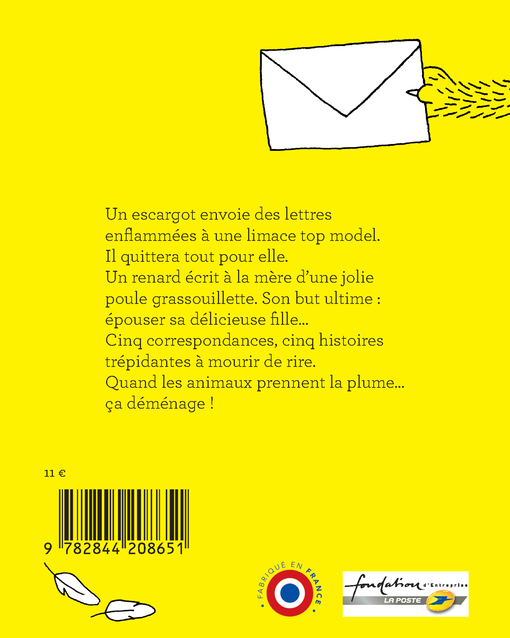 Lettres à plumes et à poils - Delphine Perret, Philippe Lechermeier, Delphine Perret, Philippe Lechermeier, Delphine Perret - THIERRY MAGNIER
