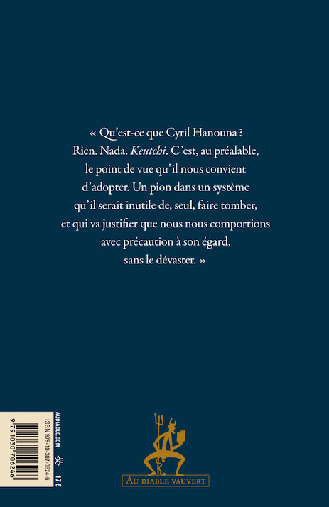Hanouna - Juan Branco - DIABLE VAUVERT