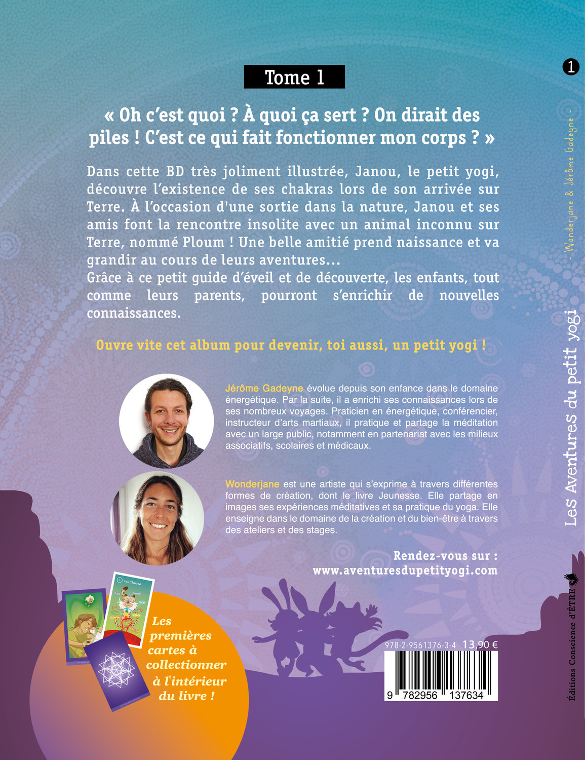 Les aventures du petit Yogi Tome 1 - Jérôme Gadeyne,  Wonderjane - CONSCIENCE ETRE