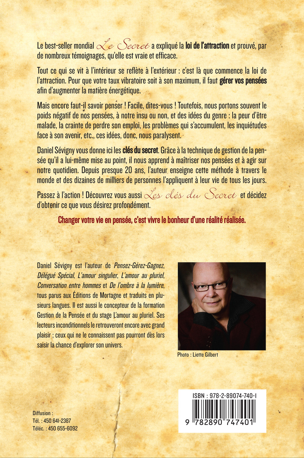 Les clés du Secret - Daniel Sévigny - DE MORTAGNE