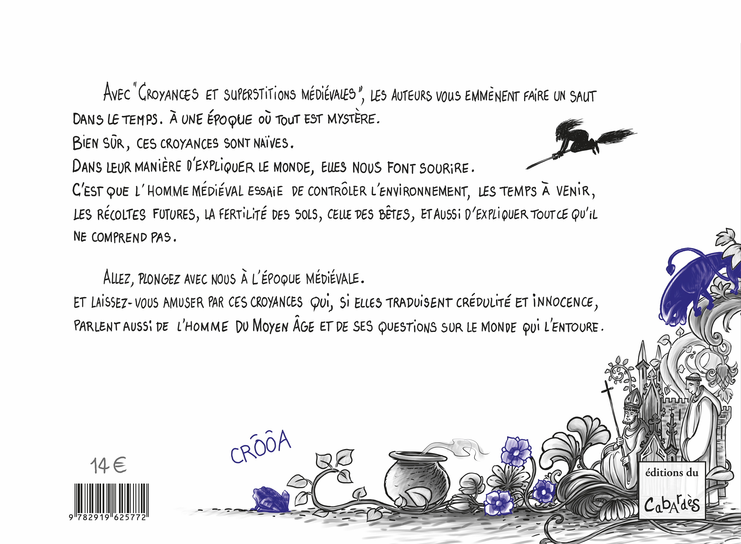 Croyances et superstitions médiévales - Véronique Barrau, Philippe Archer, Véronique Barrau, Philippe Archer - CABARDES