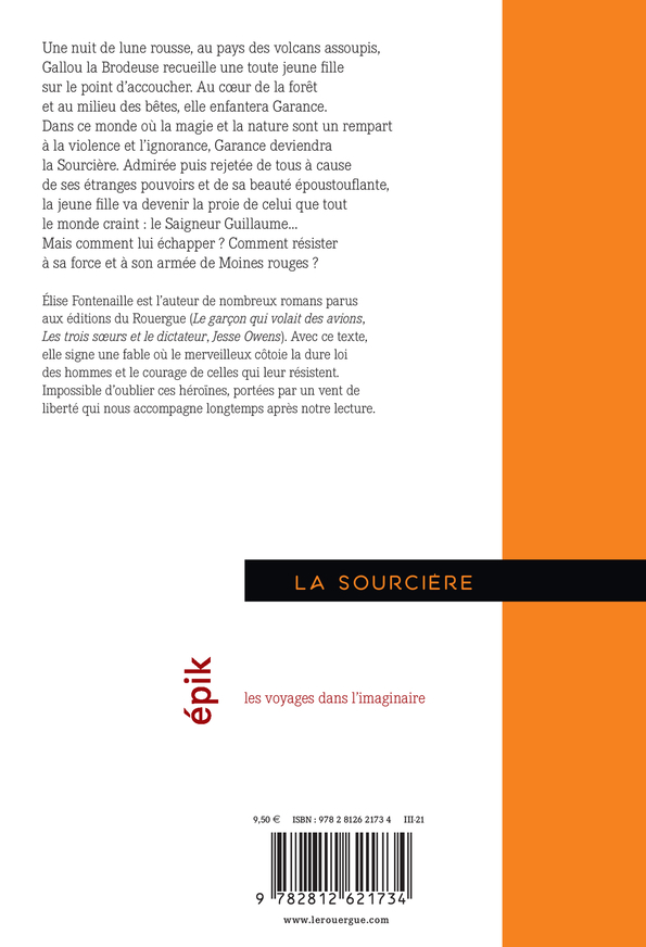 La Sourcière - Élise Fontenaille - ROUERGUE